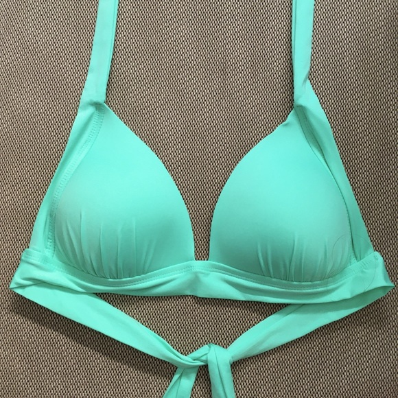 Target Seafoam Halter Swimsuit Top - Picture 1 of 6